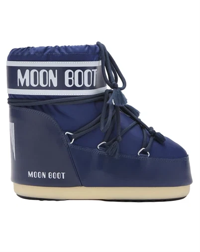 Moon Boot - Icon Low Nylon Støvle - Blue